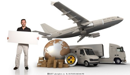 外国货物运输工人图片